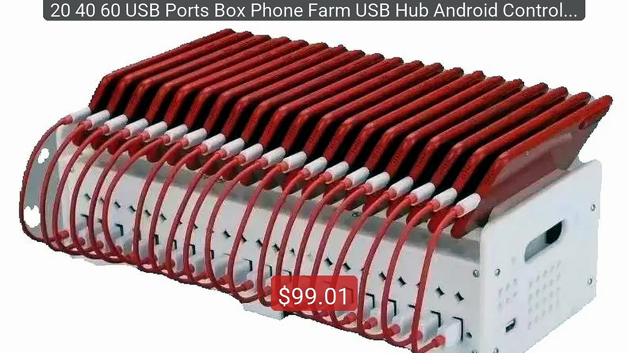 20 40 60 USB Ports Box Phone Farm USB Hub Android Control Box Batc... -- Best Deal 2026 | Shop Now!