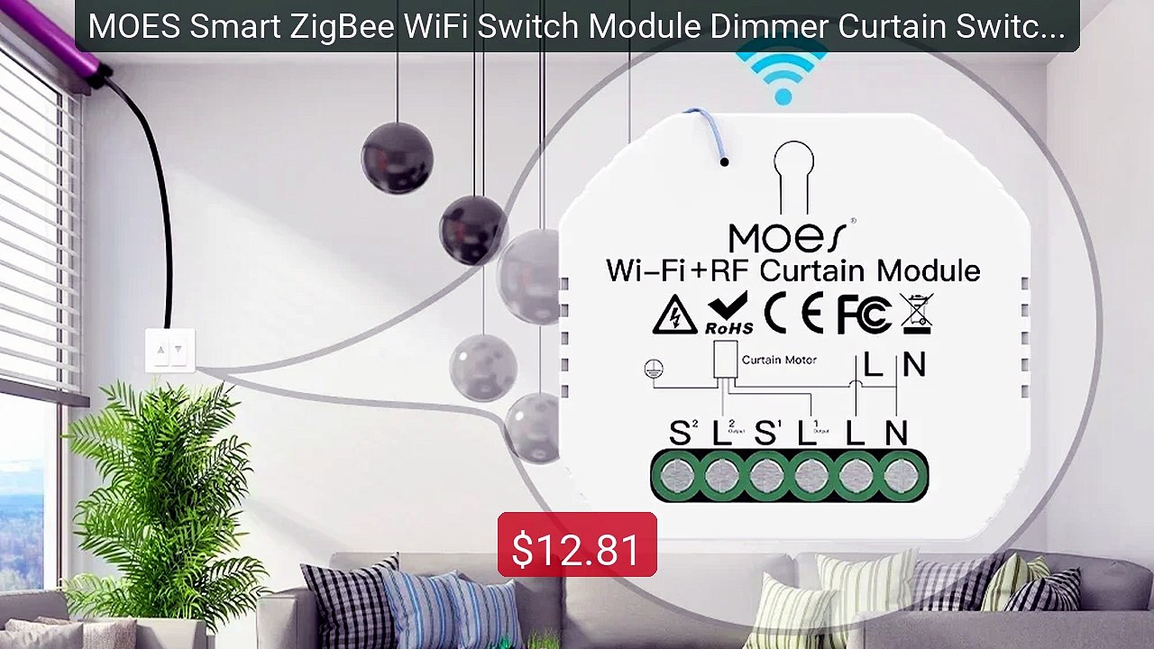 MOES Smart ZigBee WiFi Switch Module Dimmer Curtain Switch Smart L... -- Best Deal 2026 | Shop Now!
