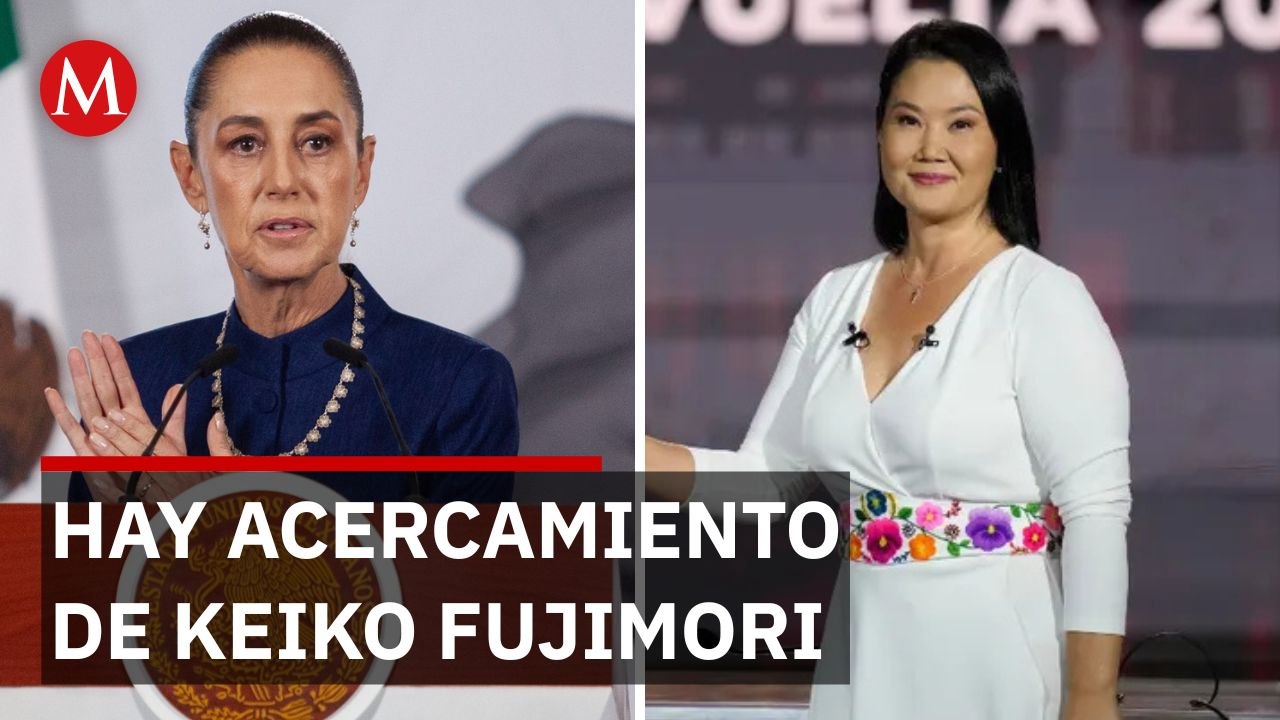 Sheinbaum responde al guiño de Keiko Fujimori hacia México