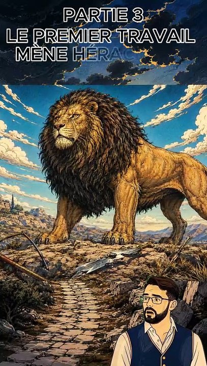 Héraclès / Hercule : Travail 1 - Lion de Némée 3/15