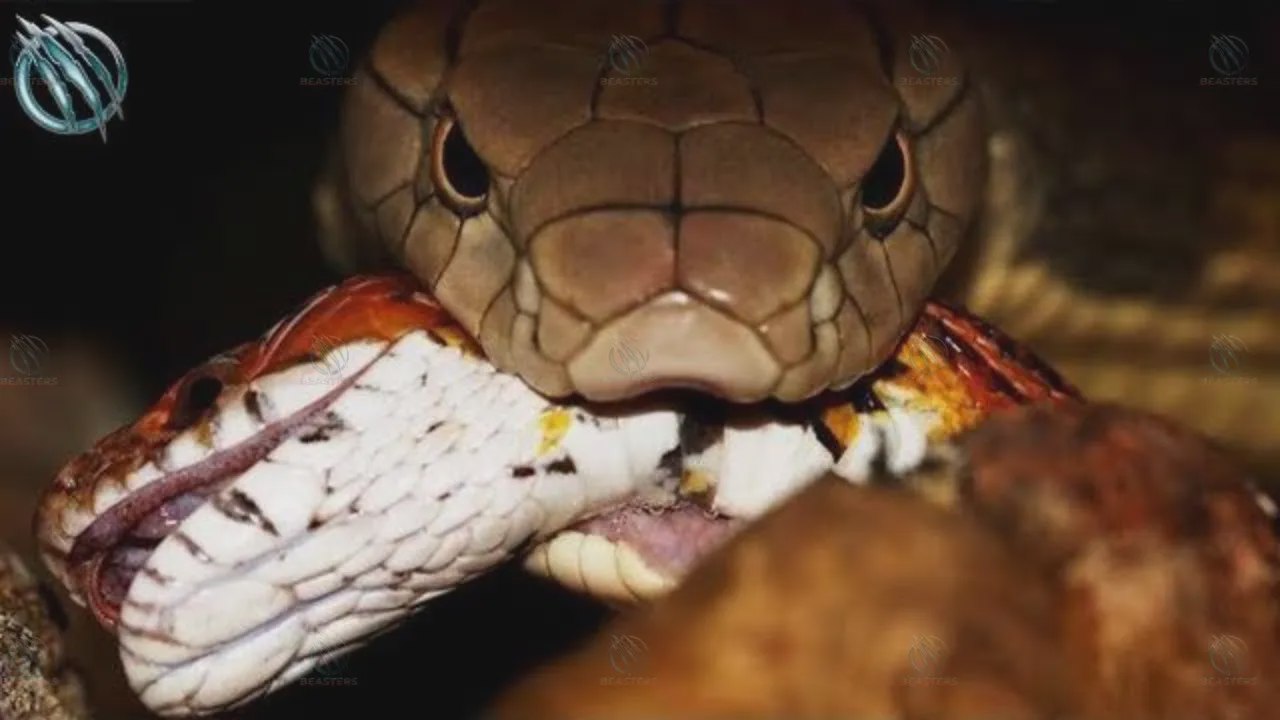 Cobra real: La serpiente capaz de matar elefantes y devorar otras cobras