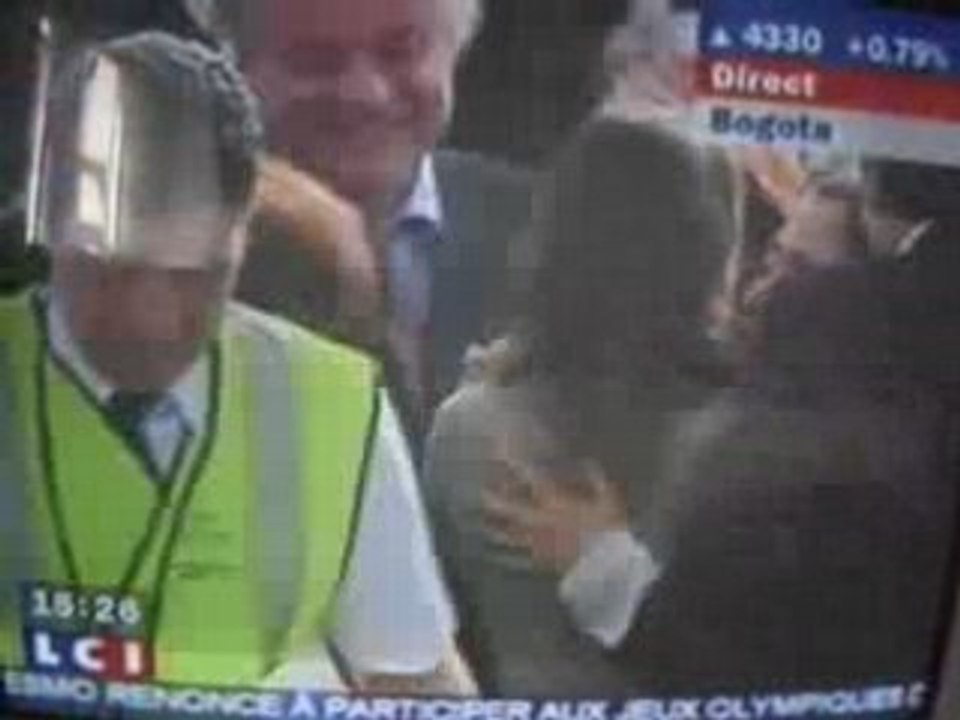 Ingrid bétancourt retrouve ses enfants