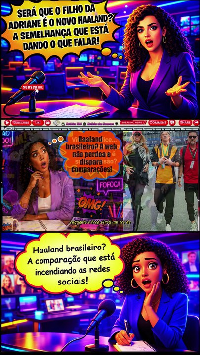 Idênticos #Internautas confundem herdeiro de #AdrianeGalisteu com #Harland da Copa do Mundo!⚽