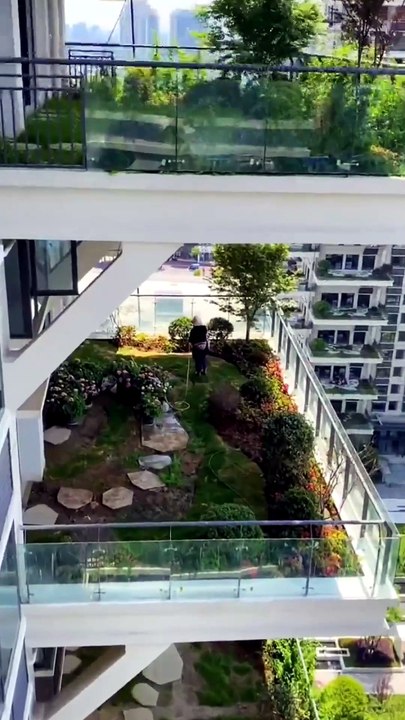 QiYi City Forest Garden in Chengdu, China 成都市 mixes nature with highrise apartments