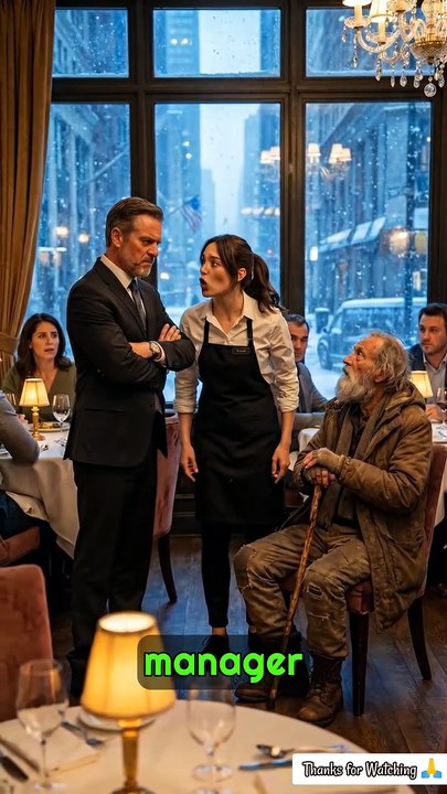 He Poured Hot Soup On A Homeless Man…Then The Restaurant Owner Stood Up! 😱🍲⚖️ #EmotionalStory #Karma #LifeLessons #InspireStory