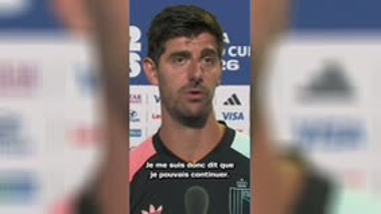 Belgique - Courtois aurait aimé rester sur la pelouse
