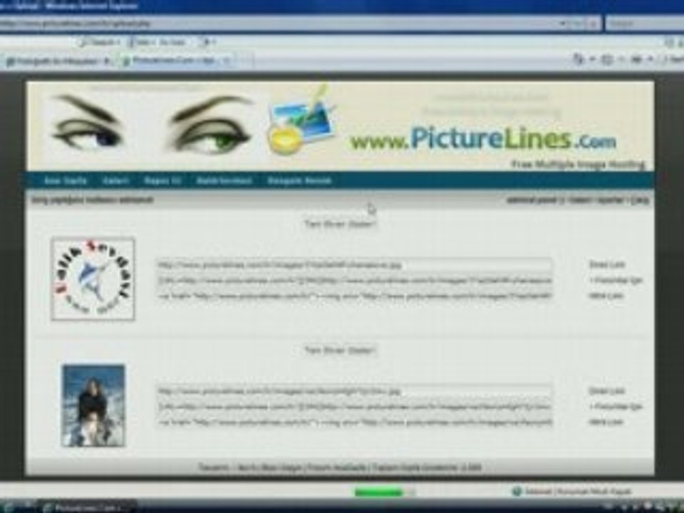 www.picturelines.com Fotoğraf Ekleme Sesli Anlatım.