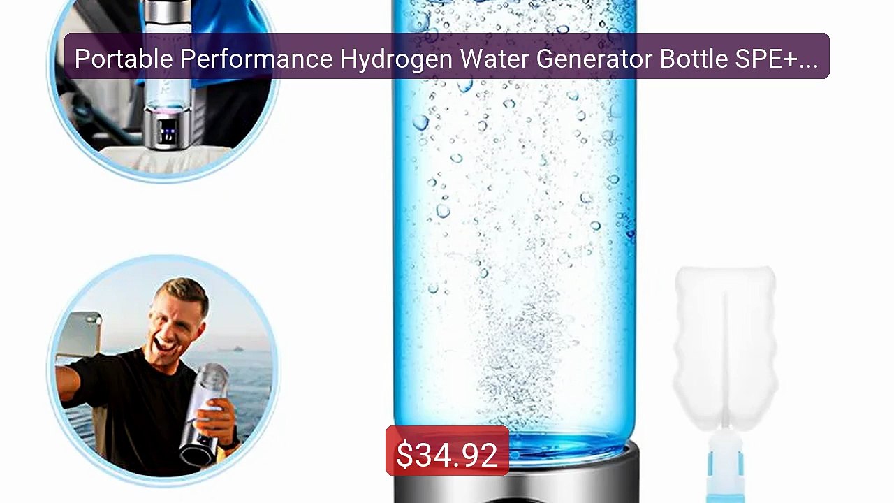 Portable Performance Hydrogen Water Generator Bottle SPE+PEM D... -- Hot Deal 2026 | Limited Offer!