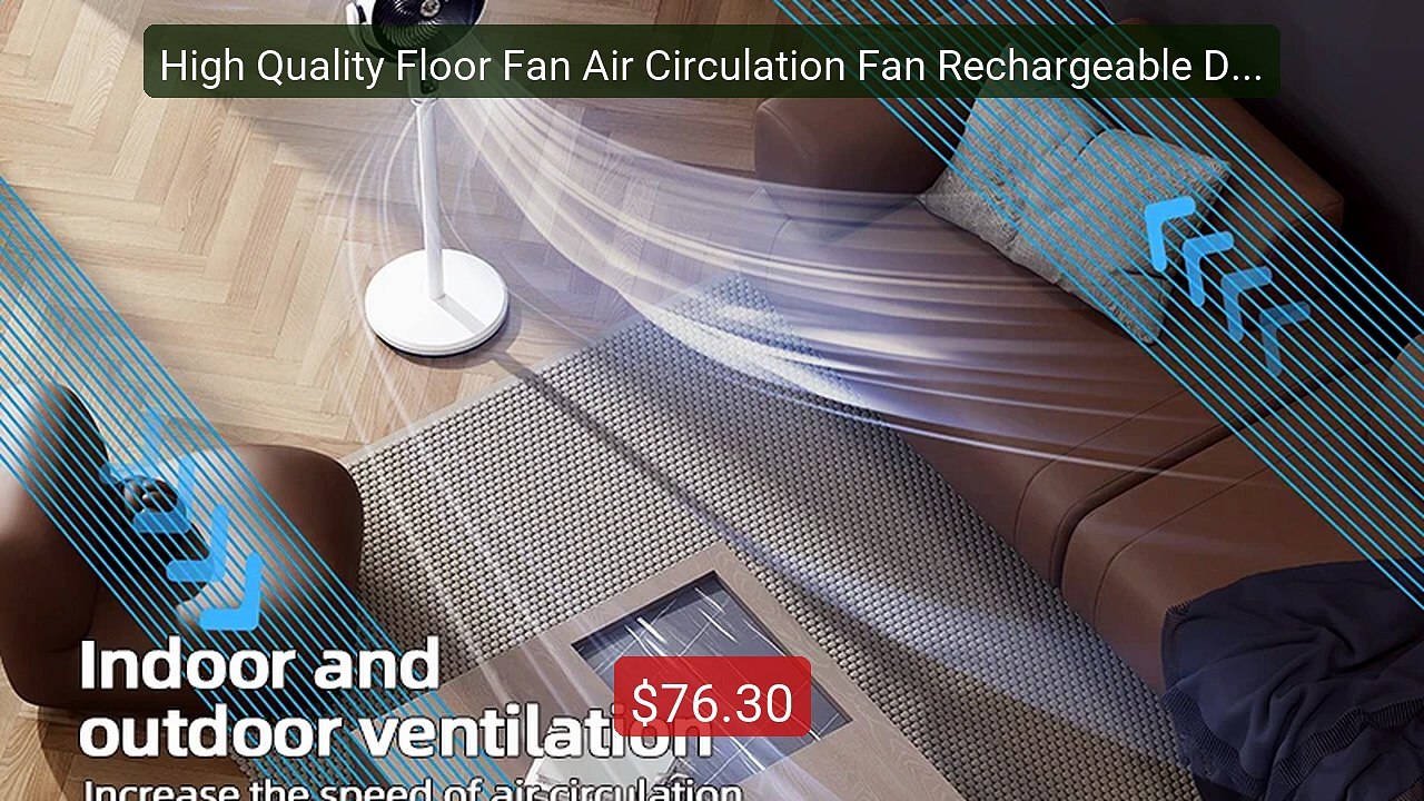 High Quality Floor Fan Air Circulation Fan Rechargeable DC 12V... -- Hot Deal 2026 | Limited Offer!