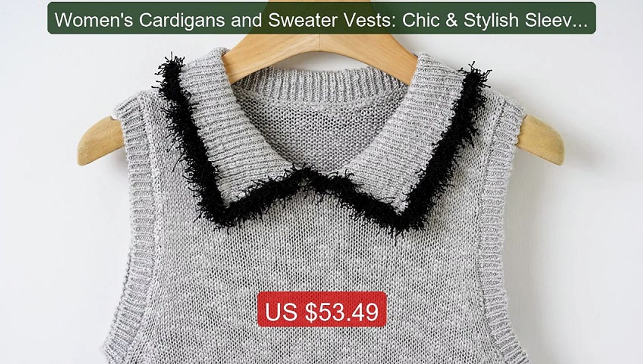 Women's Cardigans and Sweater Vests: Chic & Stylish Sleeveless... -- Best Buy 2026 | Great Quality!