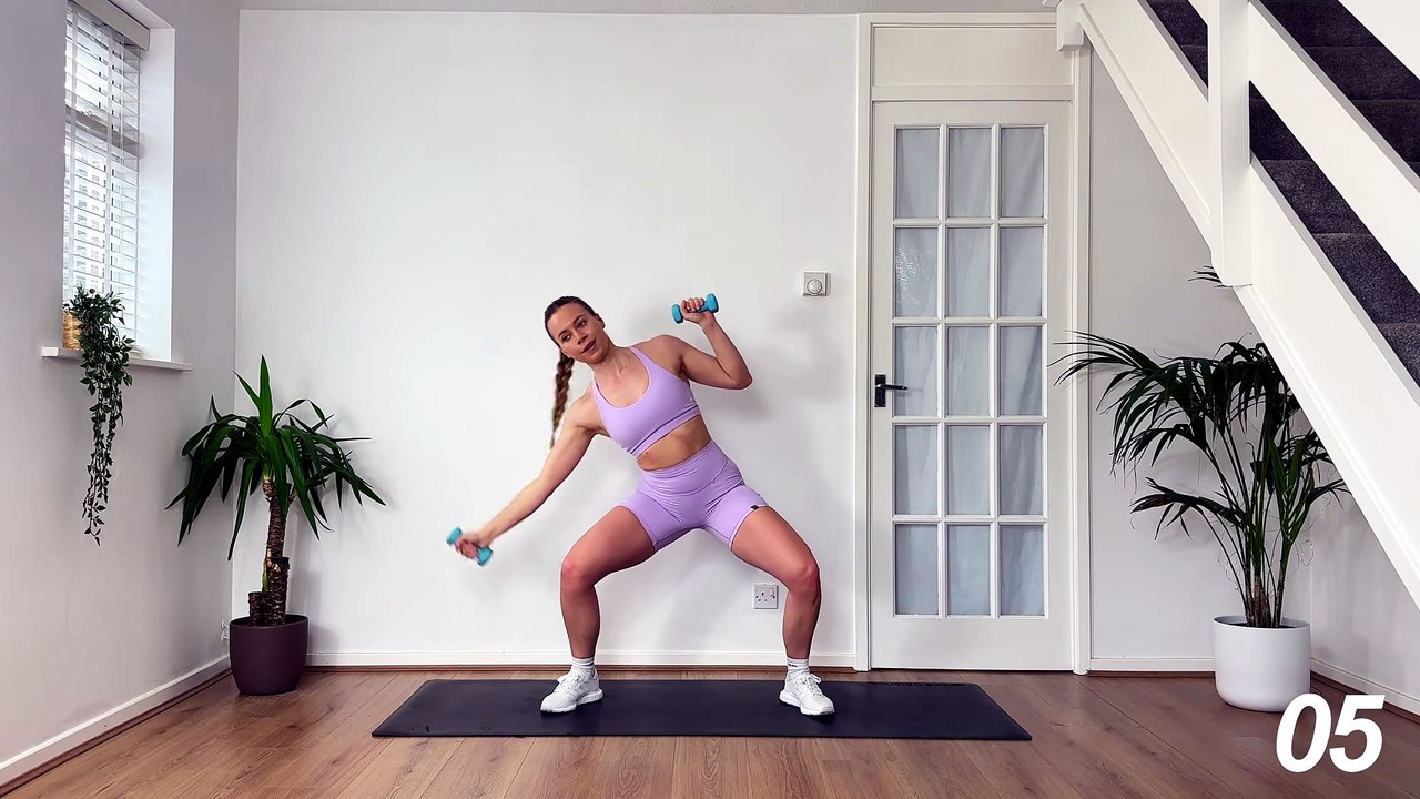 20MIN Full Body All-Standing HIIT Workout  Workout 5 SCULPT_