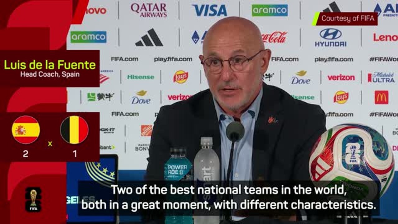 'Spain can beat France' insists De la Fuente