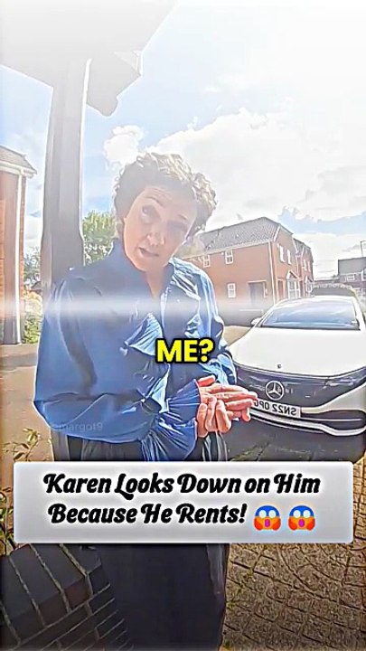 Part1 Karen Tried to Shame Him for Being a Renter! 😬