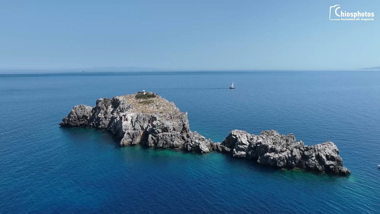 Βραχονησίδα Κέρτης - Το βορειότερο άκρο της Χίου