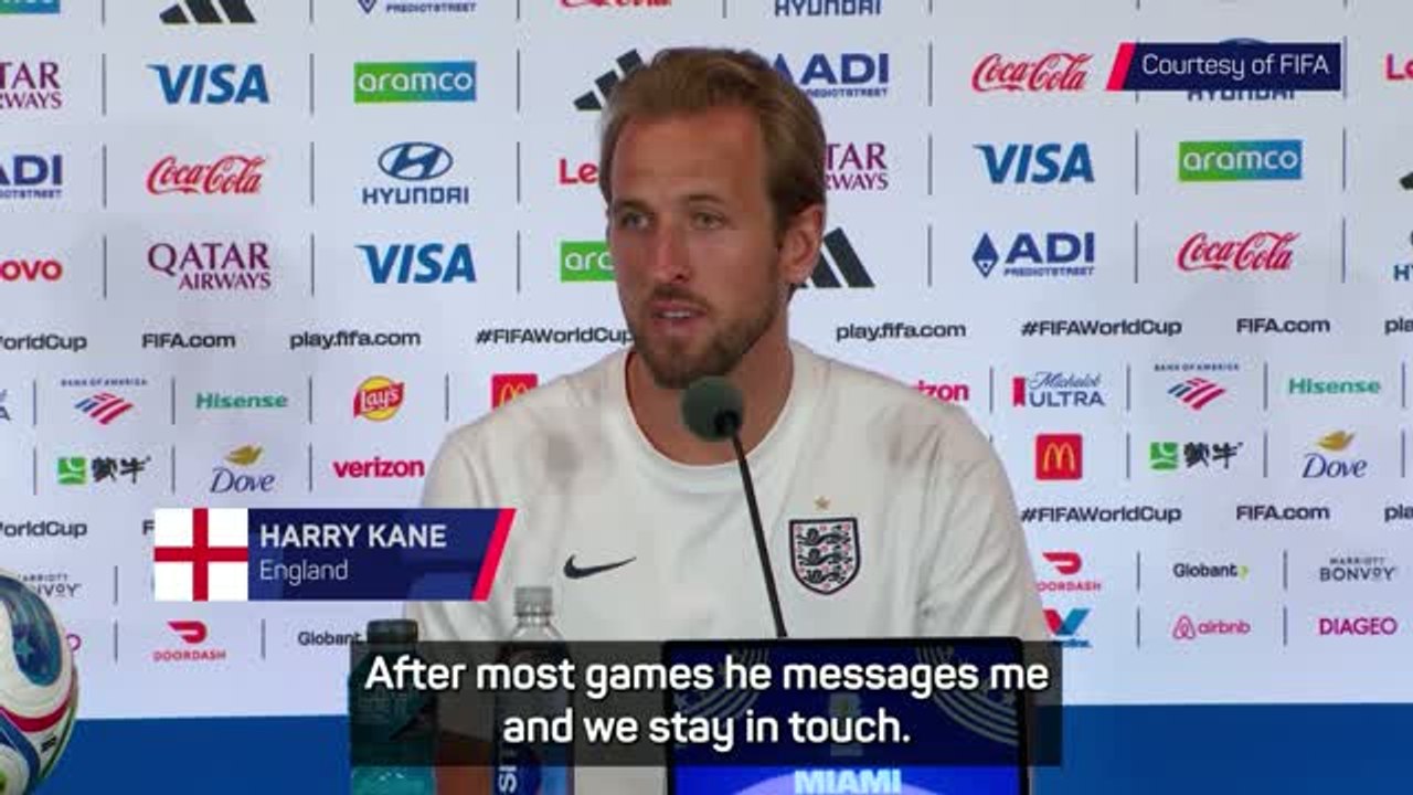 Harry Kane thankful for Beckham support in Miami