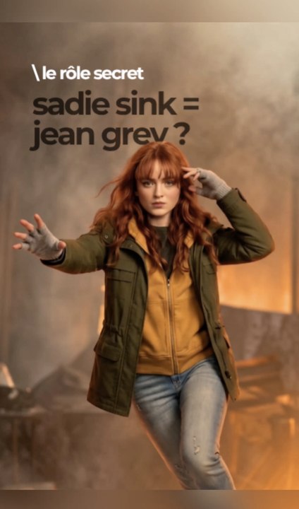 Sadie Sink n’a même pas eu besoin de passer une audition pour jouer dans Spider-Man 4 ? #spidermanbrandnewday #sadiesink #jeangrey #marvel #onregardequoi