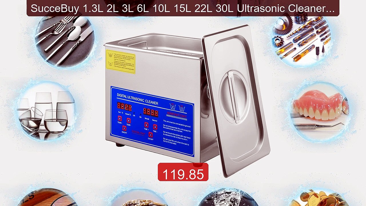 SucceBuy 1.3L 2L 3L 6L 10L 15L 22L 30L Ultrasonic Cleaner Lave... -- Hot Deal 2026 | Limited Offer!