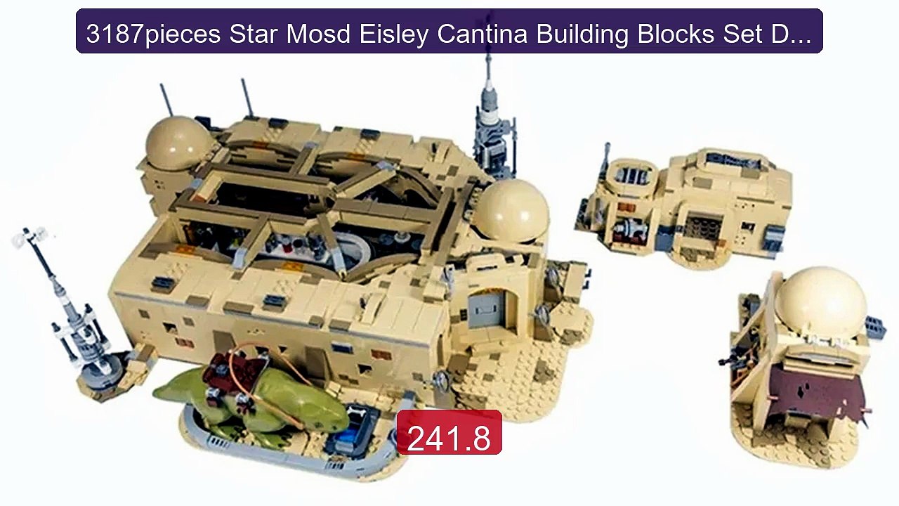 3187pieces Star Mosd Eisley Cantina Building Blocks Set Diy Sp... -- Hot Deal 2026 | Limited Offer!