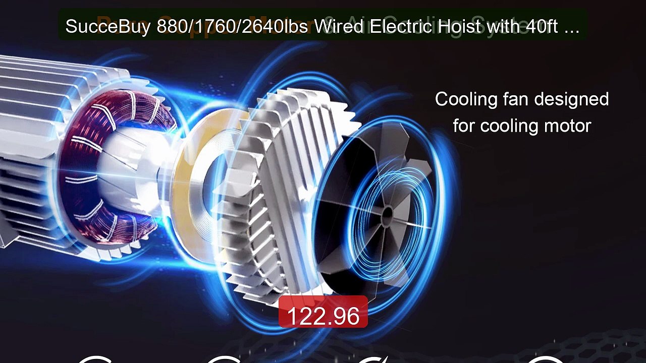 SucceBuy 880/1760/2640lbs Wired Electric Hoist with 40ft Lifting H... -- Best Deal 2026 | Shop Now!