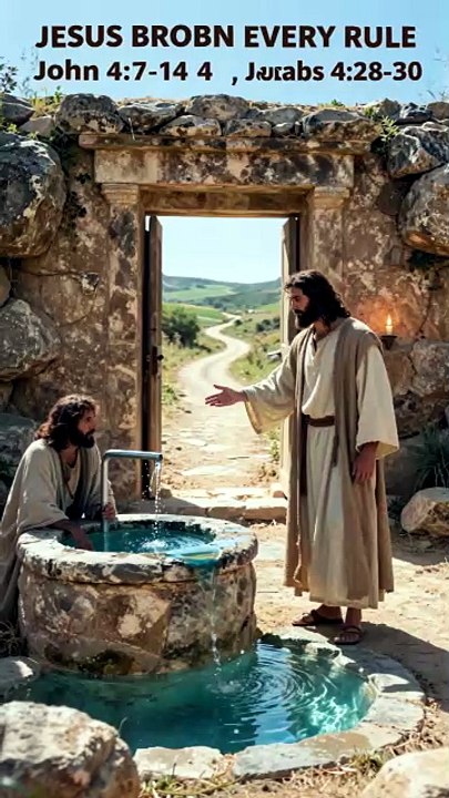 Why Jesus Broke Every Rule at Jacob’s Well 💧✨