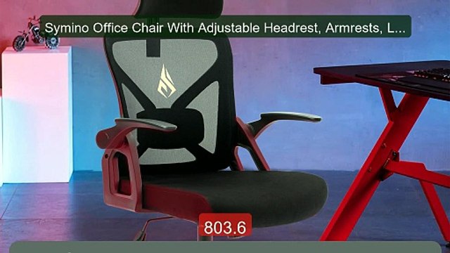 Symino Office Chair With Adjustable Headrest, Armrests, Lumbar... Best Buy 2026 | Great Quality!