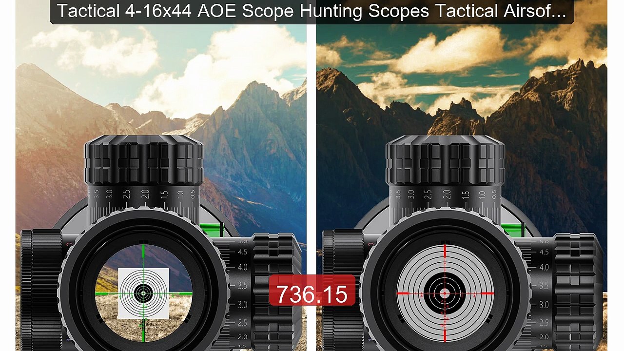 Tactical 4-16x44 AOE Scope Hunting Scopes Tacti...