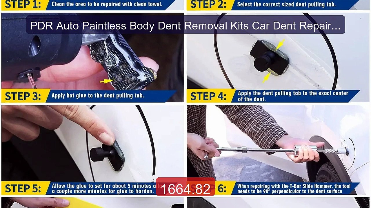 PDR Auto Paintless Body Dent Removal Kits Car Dent Repair T... -- Top Pick 2026 | Unbeatable Price!