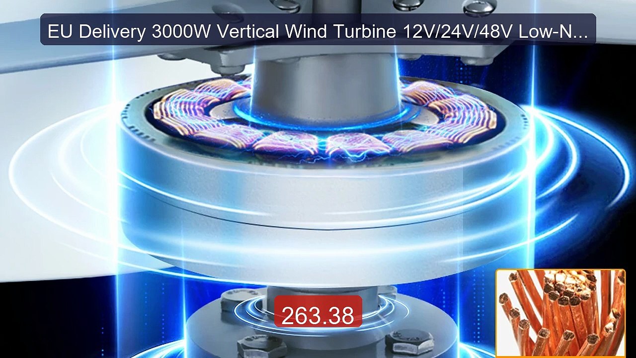 EU Delivery 3000W Vertical Wind Turbine 12V/24V/48V Low-Noise Hous... -- Best Deal 2026 | Shop Now!