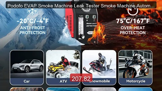 Podofo EVAP Smoke Machine Leak Tester Smoke Machine Automotive... Hot Deal 2026 | Limited Offer!