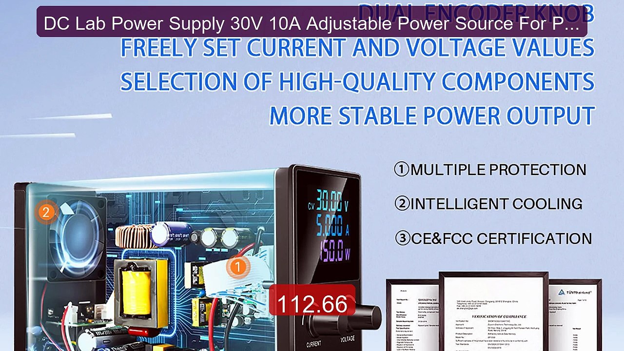 DC Lab Power Supply 30V 10A Adjustable Power Source For Phone Repai... -- Top Rated 2026 | Buy Now!