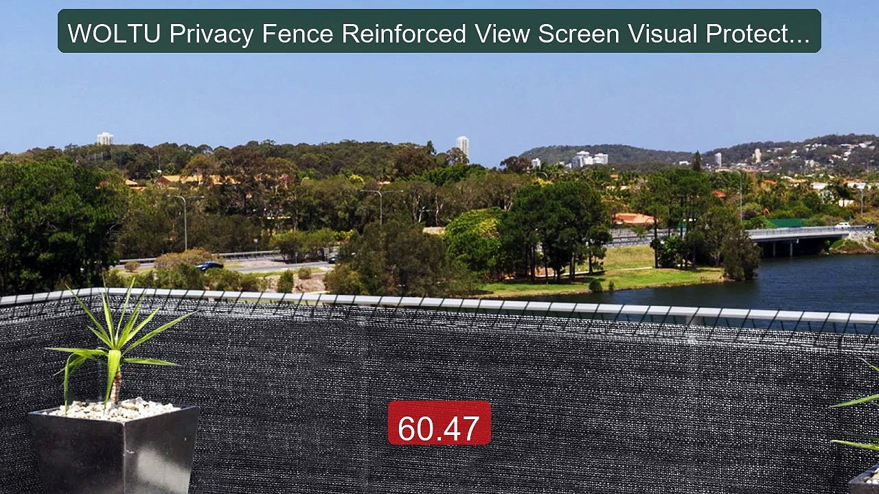 WOLTU Privacy Fence Reinforced View Screen Visual Protection P... -- Hot Deal 2026 | Limited Offer!