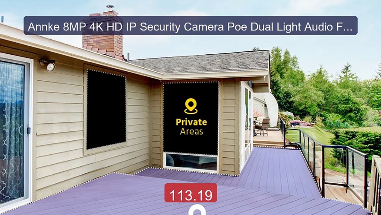 Annke 8MP 4K HD IP Security Camera Poe Dual Light Audio Fixed ... -- Best Buy 2026 | Great Quality!