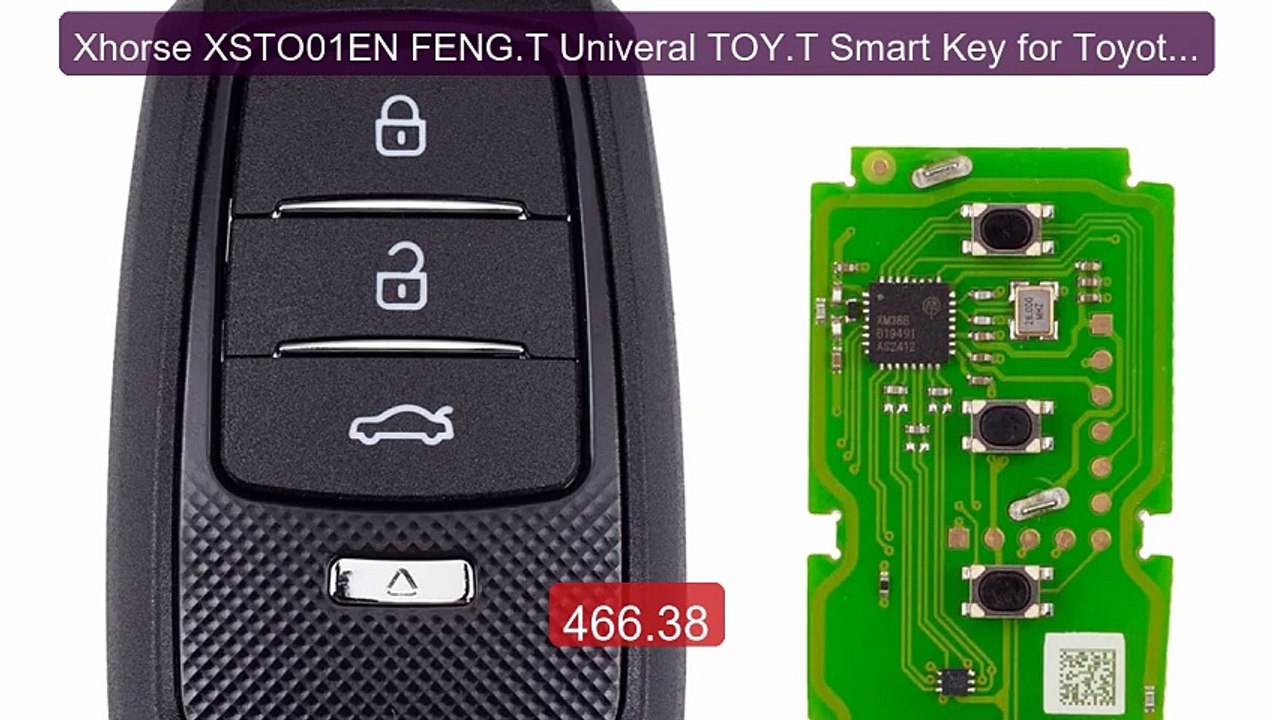 Xhorse XSTO01EN FENG.T Univeral TOY.T Smart Key for Toyota ... -- Top Pick 2026 | Unbeatable Price!