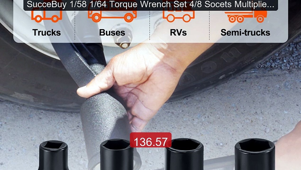 SucceBuy 1/58 1/64 Torque Wrench Set 4/8 Socets Multiplier Dr... -- Amazing Value 2026 | Must Have!