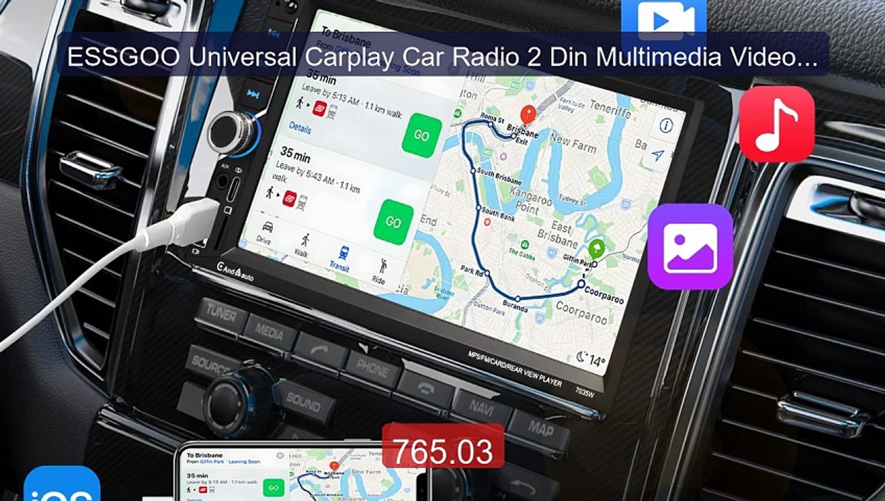 ESSGOO Universal Carplay Car Radio 2 Din Multimedia Video Player A... -- Best Deal 2026 | Shop Now!