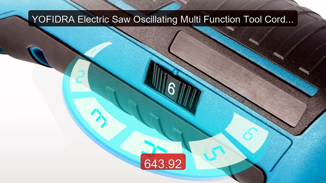 YOFIDRA Electric Saw Oscillating Multi Function Tool Cordle... -- Top Pick 2026 | Unbeatable Price!