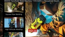 4600W Handheld Weld Machine 110V/220V ± Household Electric Ar... -- Amazing Value 2026 | Must Have!