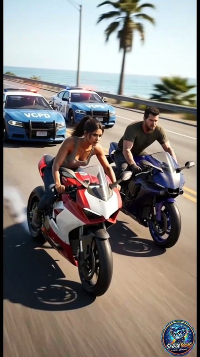 Lucia & Jason INSANE Police Chase + Massive Explosion 🔥 GTA 6