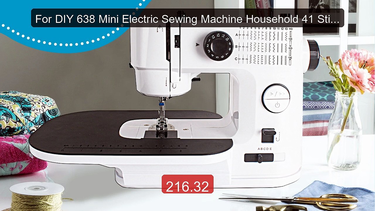 For DIY 638 Mini Electric Sewing Machine Household 41 Stitc... -- Top Pick 2026 | Unbeatable Price!