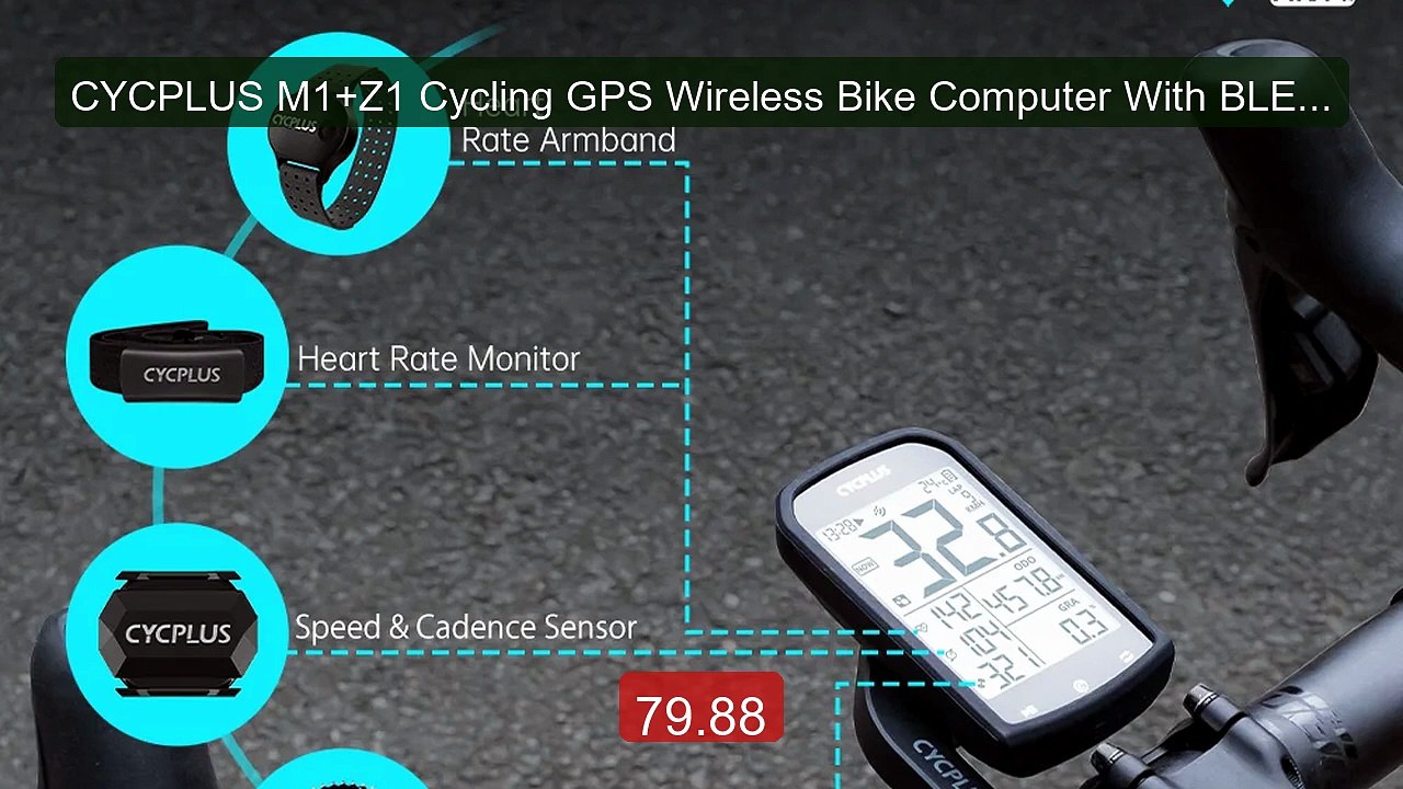 CYCPLUS M1+Z1 Cycling GPS Wireless Bike Computer With BLE 5.0/... -- Best Buy 2026 | Great Quality!
