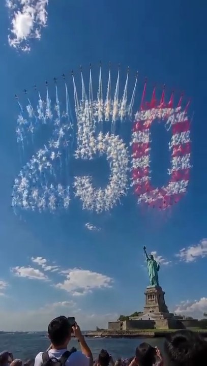 Joyeux 250e anniversaire, Amérique !