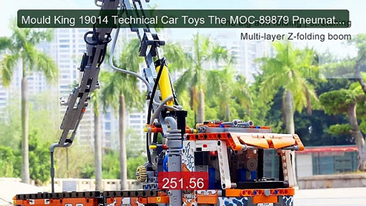 Mould King 19014 Technical Car Toys The MOC-89879 Pneumatic Concre... -- Best Deal 2026 | Shop Now!