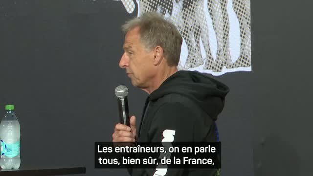 Bleus - Klinsmann : “Entre entraîneurs, on parle tous de l'incroyable puissance offensive de la France”