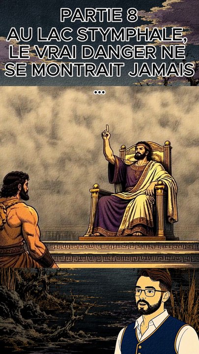 Héraclès / Hercule : Travail 6 - Oiseaux du Stymphale 8/15