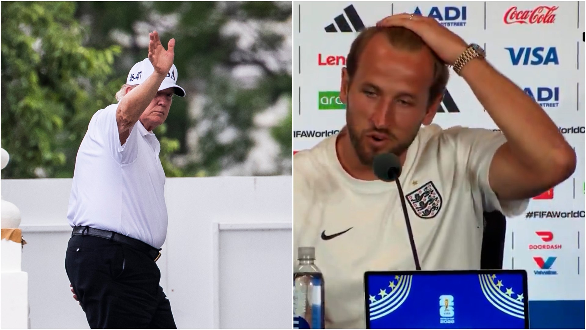 Kane: "Es una experiencia surrealista jugar al golf con Trump"