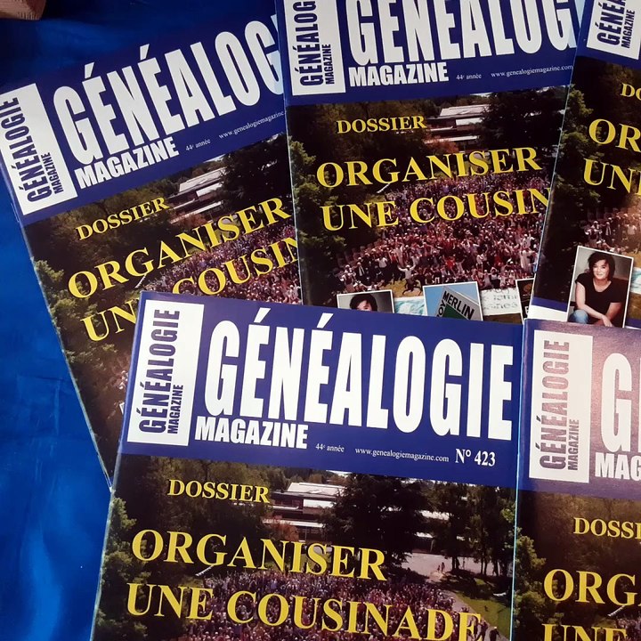 Le numéro 423 de Généalogie Magazine #beatricedelaboulaye #leroymerlin #Nostragenus