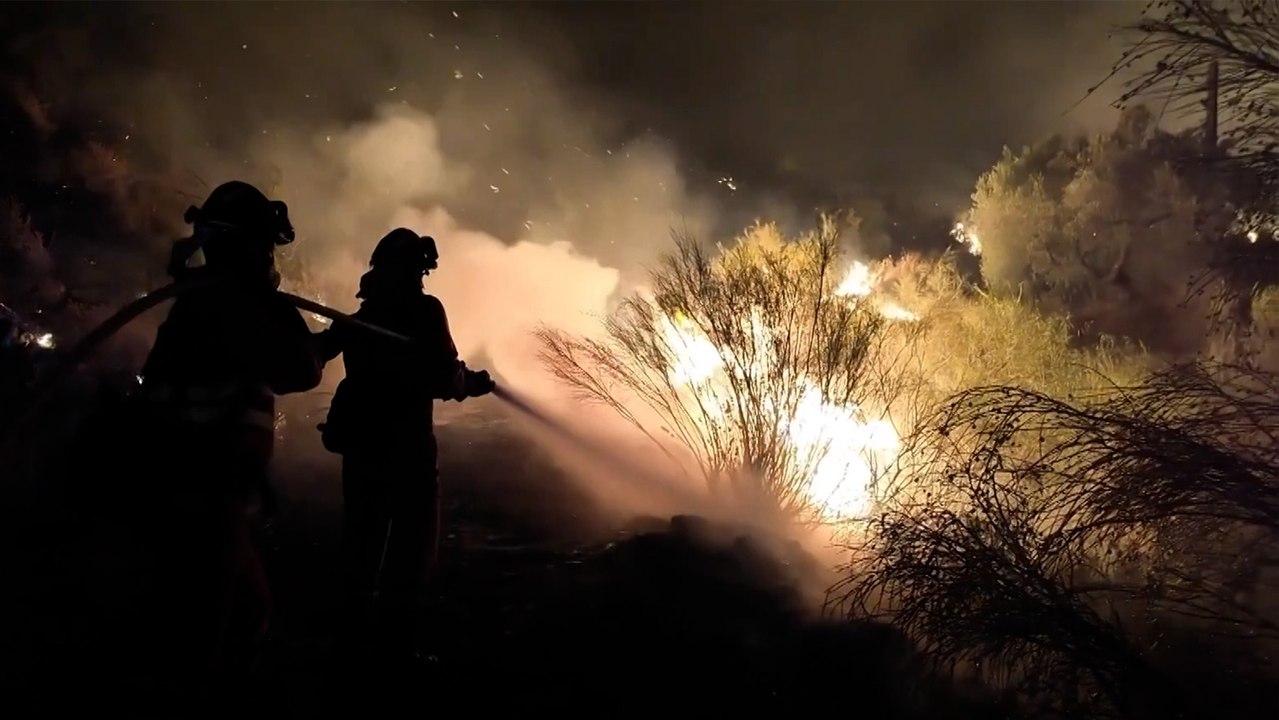 Radiografía del incendio de Los Gallardos: las llamas avanzaron hasta 100 metros por minuto calcinando más de 6.000 hectáreas