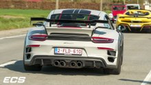 TechArt GT Street R Porsche 991 Turbo S - Accelerations & Revs !