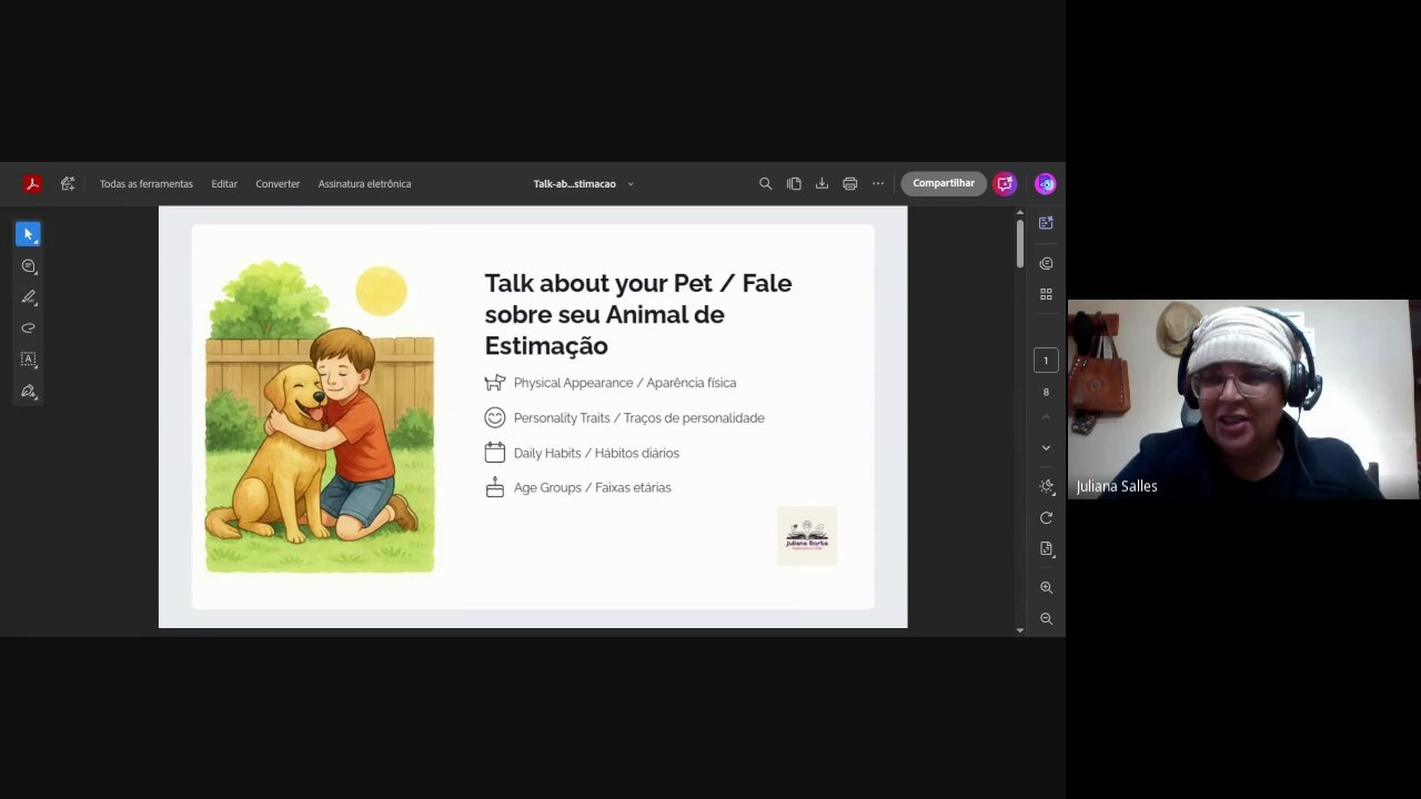 Vocabulário e Conversação - Pets