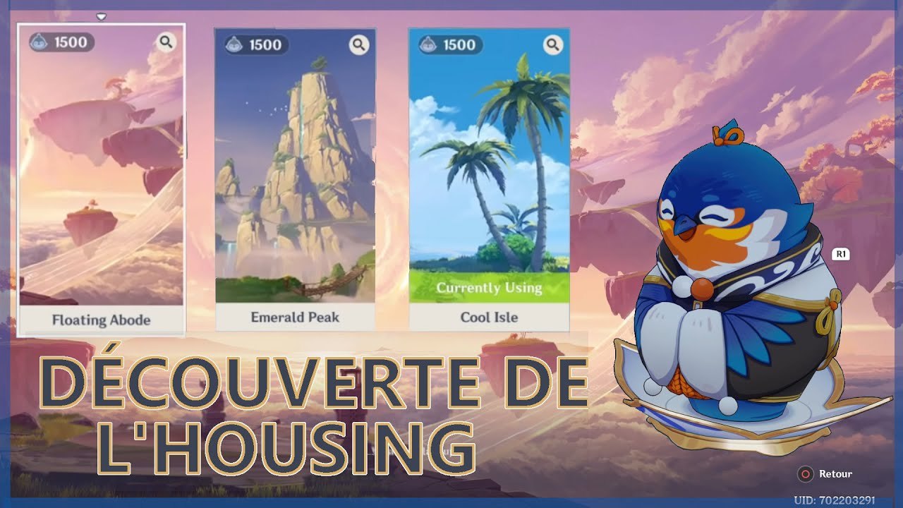 Genshin Impact FR | 1er PAS DANS L'HOUSING !